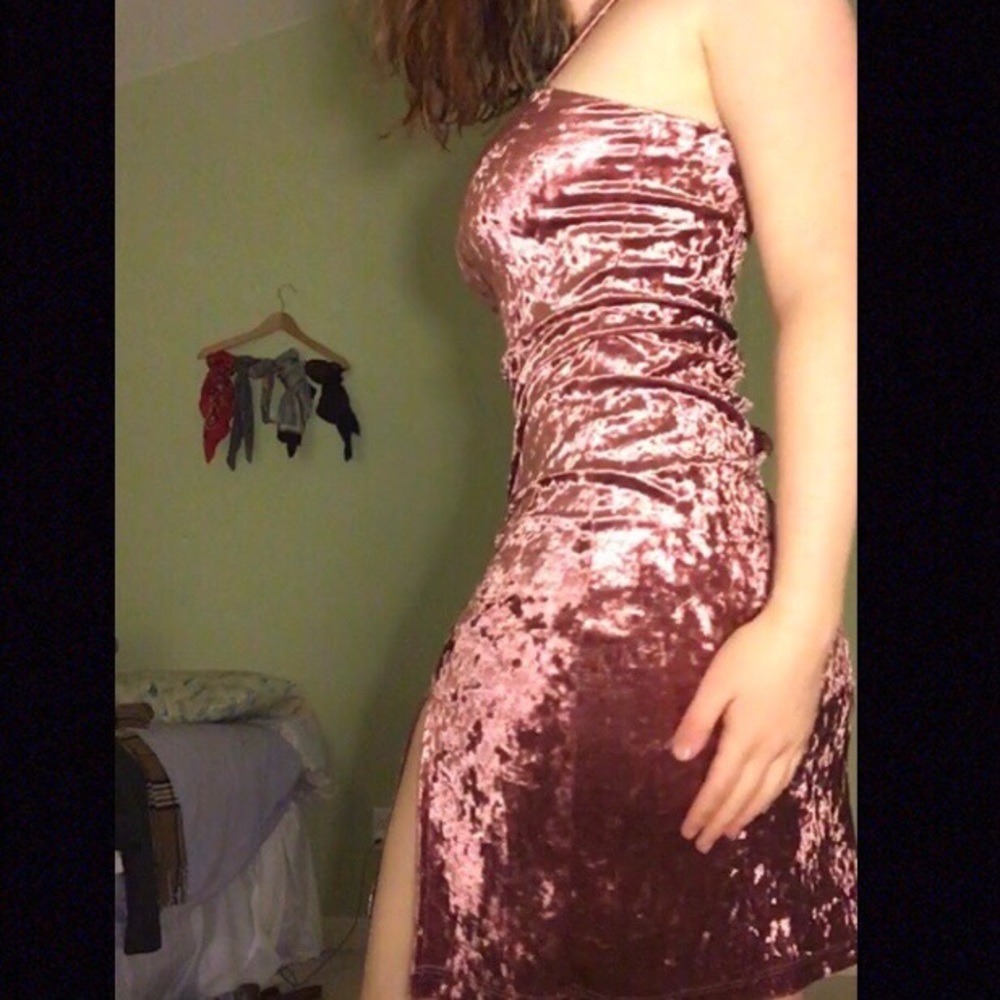 Velvet Pink dress